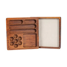 Charger l&#39;image dans la galerie, Ent Wood Dice Storage &amp; Tray for Dungeons &amp; Dragons
