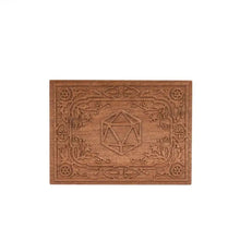 Load image into Gallery viewer, Engraved D20 Dice Wood Box for Dungeons &amp; Dragons
