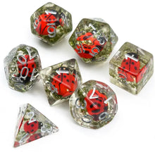 Charger l&#39;image dans la galerie, Ladybug Dice Set for Dungeons &amp; Dragons
