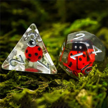 Charger l&#39;image dans la galerie, Ladybug Dice Set for Dungeons &amp; Dragons
