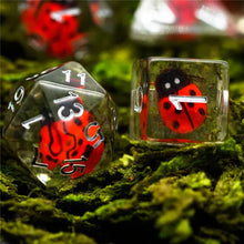 Charger l&#39;image dans la galerie, Ladybug Dice Set for Dungeons &amp; Dragons
